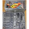 Image 1 : METAL BOX WITH ASSORTED TOOLS