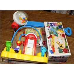 FLAT OF TODDLER TOYS