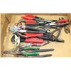 Image 1 : BOX OF ASSORTED PLIERS & PRUNERS