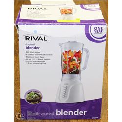 RIVAL 6 SPEED BLENDER