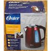 Image 1 : NEW OSTER 1.7L STAINLESS STEEL KETTLE RED