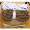 Image 1 : NEW MICRO PLUSH BLANKET 3PC REVERSIBLE QUILT SET