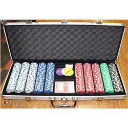 NEW POKER CHIP SET