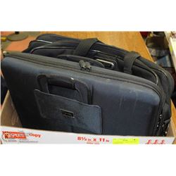2 LAPTOP BAGS - CASE LOGIC AND STRADELLINA