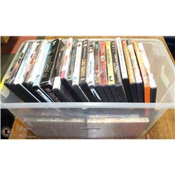 TOTE OF ASSORTED DVD MOVIES