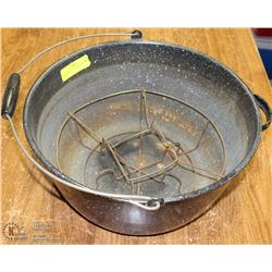 15" CANNING CAULDRON WITH JAR LIFTER