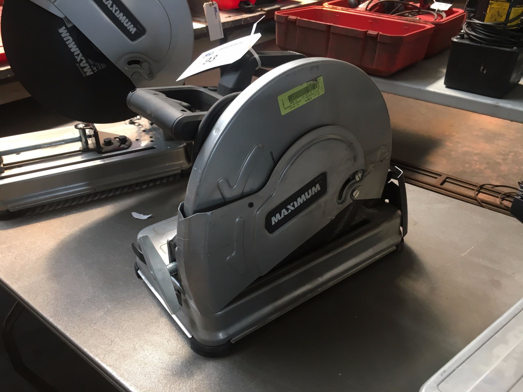 MASTERCRAFT MAXIMUM METAL CUTTING CHOP SAW - Able Auctions