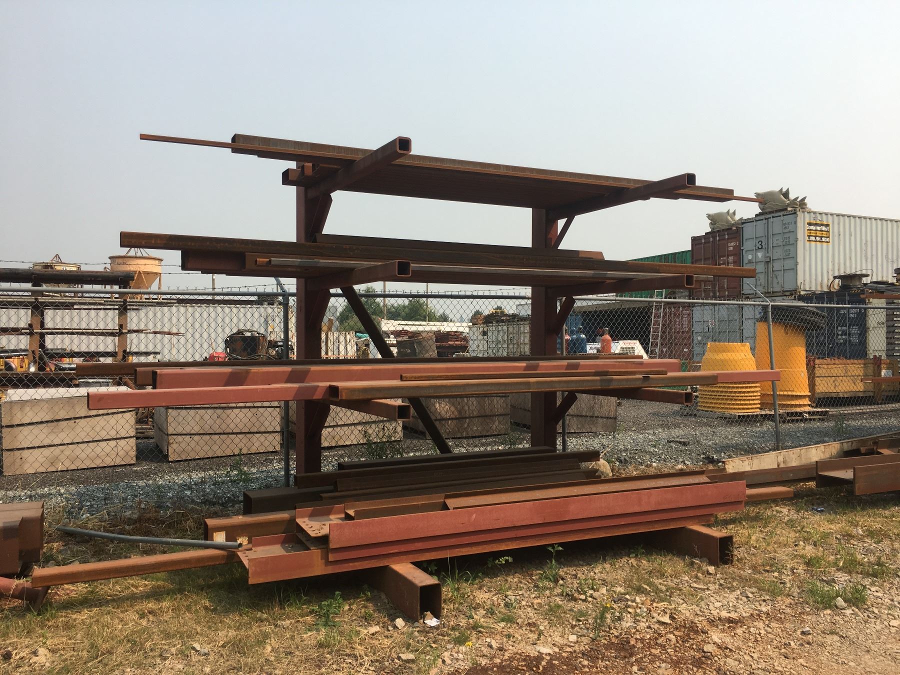 HEAVY DUTY METAL STOCK RACK