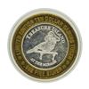 Image 1 : .999 Silver Treasure Island Las Vegas $10 Casino Limited Edition Gaming Token
