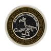 Image 1 : .999 Silver Flamingo Hilton Reno, Nevada $10 Casino Limited Edition Gaming Token
