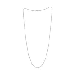 18K White Gold 21.00ctw Diamond Tennis Necklace