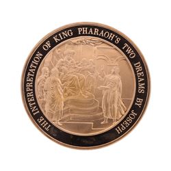 Franklin Mint Thomason Medallic Bible Proof Bronze Medal