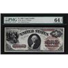 Image 1 : 1880 $1 Legal Tender Note PMG Choice Uncirculated 64EPQ