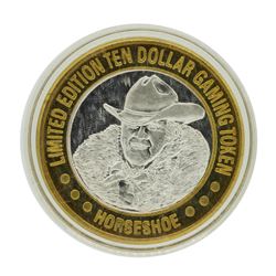 .999 Silver Binion's Horseshoe Las Vegas, NV $10 Casino Limited Edition Gaming T