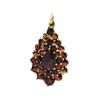 Image 1 : 10KT Yellow Gold 2.00ctw Garnet Pendant