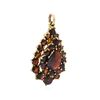 Image 2 : 10KT Yellow Gold 2.00ctw Garnet Pendant