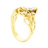 Image 4 : 18KT Yellow Gold Ladies 0.60ctw Diamond Ring