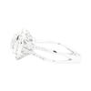 Image 3 : 14KT White Gold Ladies 1.10ctw Diamond Wedding Ring