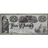 Image 1 : 1857 $2 State of Indiana Obsolete Note