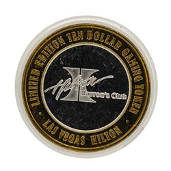 .999 Silver Las Vegas, Nevada Hilton $10 Casino Limited Edition Gaming Token