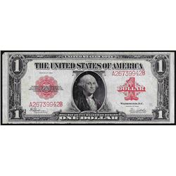 1923 $1 Legal Tender Note Red Seal