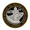 Image 1 : .999 Silver Sahara Las Vegas, Nevada $10 Casino Limited Edition Gaming Token