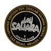 Image 2 : .999 Silver Sahara Las Vegas, Nevada $10 Casino Limited Edition Gaming Token