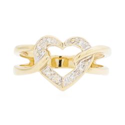 14KT Yellow Gold Lady's 0.03ctw Diamond Ring