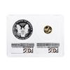 Image 2 : 2016 American Silver & Gold Eagle 30th Anniversary Proof Bimetallic Set PCGS PR7