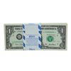 Image 1 : Pack of (100) Consecutive 2001 $1 Federal Reserve STAR Notes Chicago