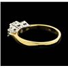 Image 4 : 14KT Yellow Gold 1.06ctw Diamond Ring