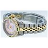 Image 6 : Rolex Ladies Two Tone Emerald and Diamond Datejust Wristwatch