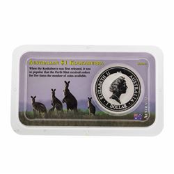 1995 $1 Australian Silver Kookaburra Silver Coin