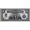 Image 1 : 1899 $2 Mini Porthole Silver Certificate Note