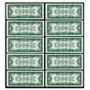 Image 2 : Lot of (10) Consecutive 1928A $1 Silver Certificate Funnyback Notes