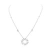 Image 2 : 18KT White Gold Ladies 1.06ctw Diamond Necklace