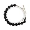 Image 3 : Tiffany & Co. Sterling Silver Black Onyx Bead Bracelet