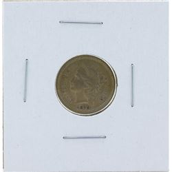 1876 Three Cent Nickel Piece Coin