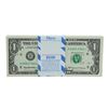 Image 1 : Pack of (100) Consecutive 1999 $1 Federal Reserve STAR Notes St. Louis