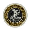 Image 2 : .999 Silver Aladdin Resort Casino Las Vegas, NV $10 Limited Edition Gaming Token