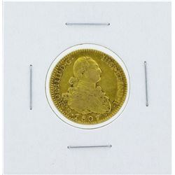 1807 Carlos IV Dos Escudos Gold Coin