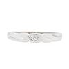 Image 1 : 14KT White Gold 0.02ctw Diamond Ring