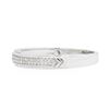 Image 2 : 14KT White Gold 0.10ctw Diamond Ring