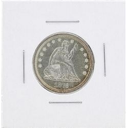 1876 Seated Liberty Quarter Silver Coin