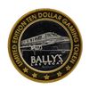 Image 1 : .999 Silver Bally's Las Vegas, Nevada $10 Casino Limited Edition Gaming Token
