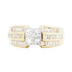 14KT Yellow Gold Ladies 1.50ctw Diamond Wedding Ring