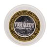 Image 2 : .999 Silver Four Queens Hotel & Casino Las Vegas, NV $10 Limited Edition Gaming
