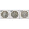 Image 1 : (3) 1970 Netherlands 10 Gulden Silver Coins