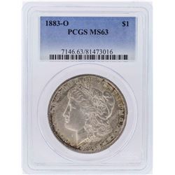 1883-O $1 Morgan Silver Dollar Coin PCGS MS63