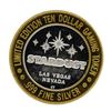 Image 2 : .999 Silver Stardust Resort Las Vegas, Nevada $10 Casino Limted Edition Gaming T